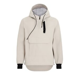 LVL‎ XIII Mens Tan Pullover Anorak Windbreaker Jacket LXS18TP00T Size M NWT